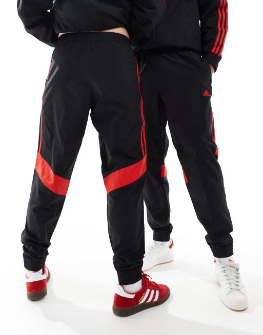 adidas – Predator 30th Anniversary – Svarta vävda träningsbyxor, 4 av 4