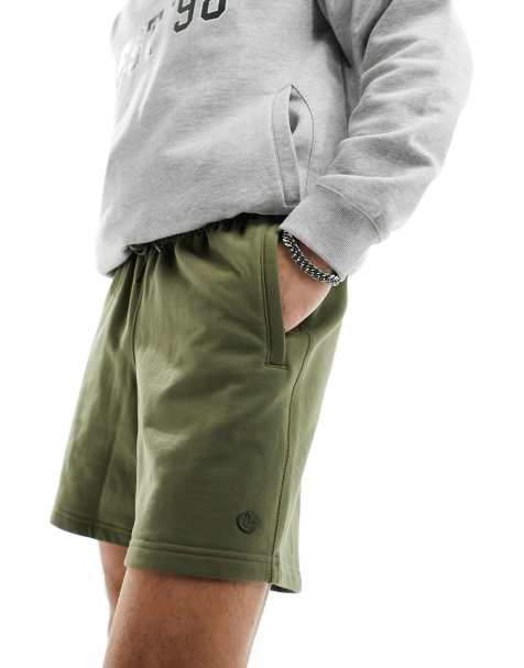 Mens grey hot sale jersey shorts