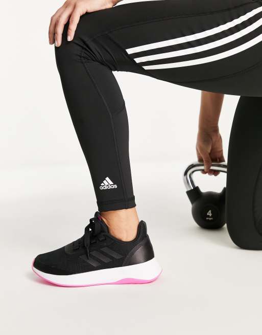 Adidas qt sale racer women's black