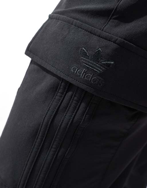 adidas - Quad - Cargobroek in zwart, 3 van 5