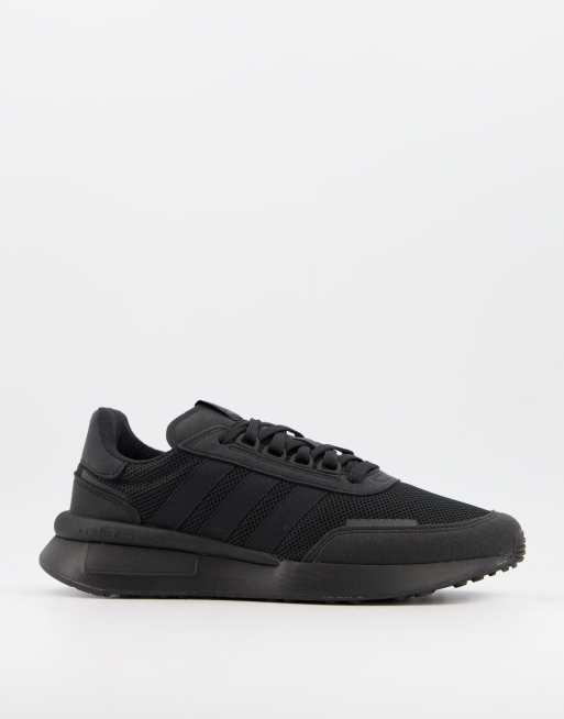 adidas Retroset sneakers in black | ASOS