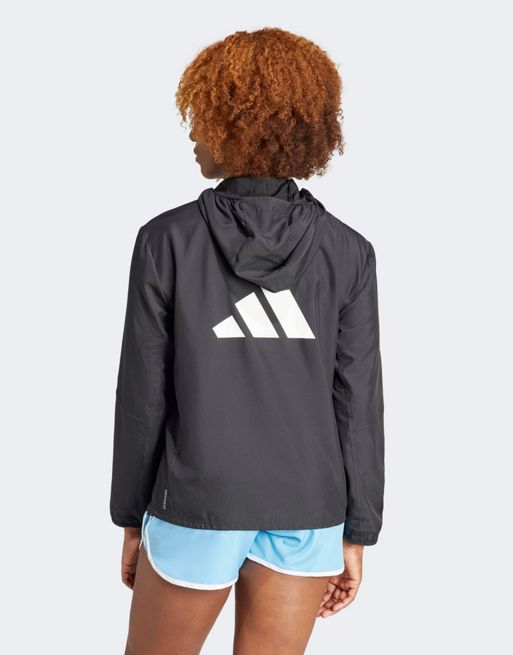 adidas – Run It – Czarna kurtka