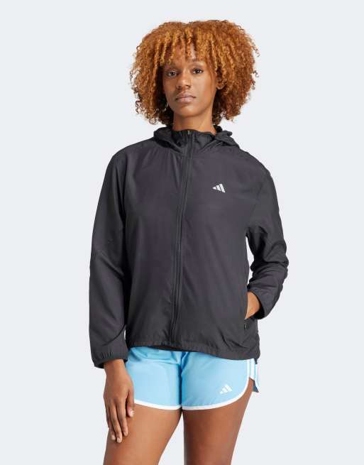 adidas Run It Jacket in Black ASOS