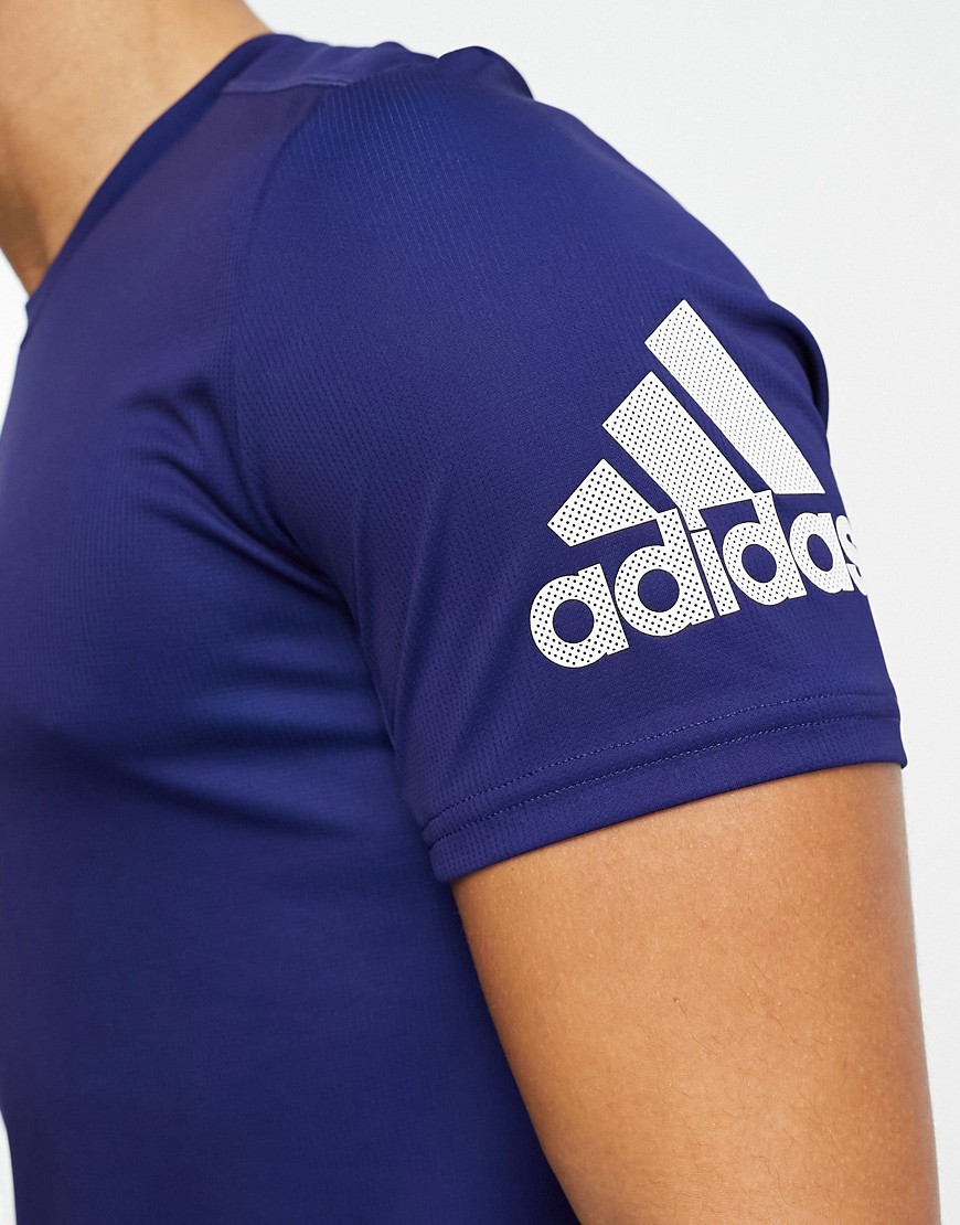 Run It - T-shirt da running blu navy - adidas performance T-shirt donna  - immagine1