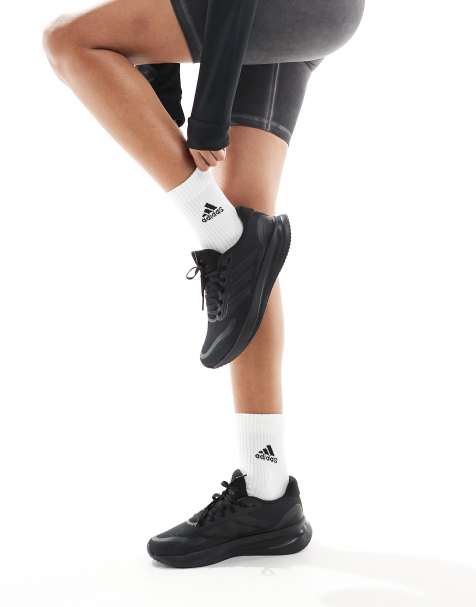 Adidas – Runfalcon – Laufsneaker in Schwarz - view 1