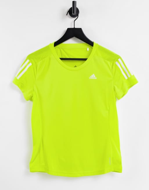 Neon yellow hot sale adidas shirt