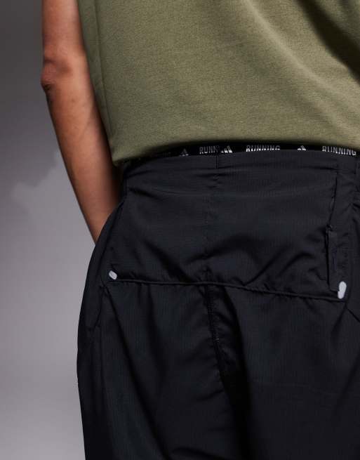 adidas – Running – 365 – Svarta shorts med tre ränder i sidan, 5 av 5