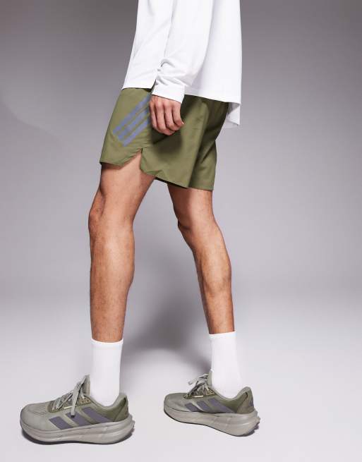 adidas Running - adi35 - Short - Vert olive, 4 de 5