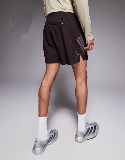 adidas Running – adi365 – Bruna shorts med 3 reflexränder, 3 av 5