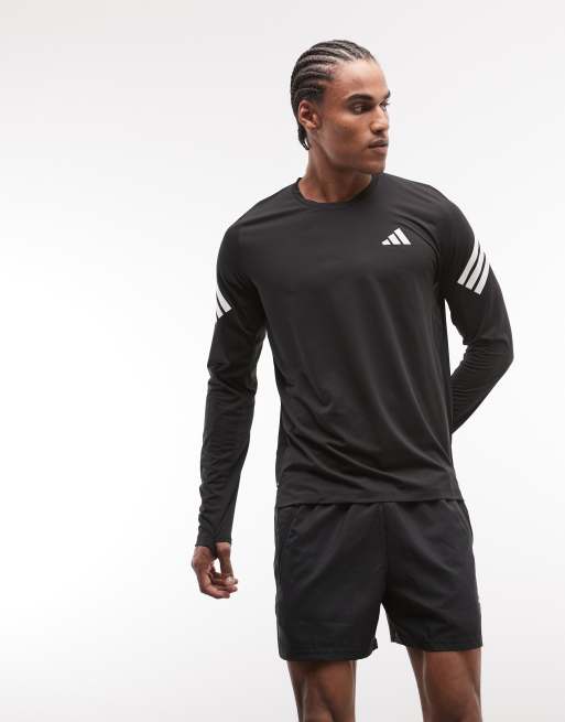 adidas – Running adi365 – Langärmliges Oberteil in Schwarz, 2 von 5