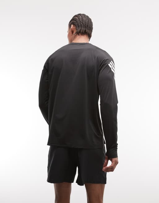 adidas – Running adi365 – Langärmliges Oberteil in Schwarz, 4 von 5