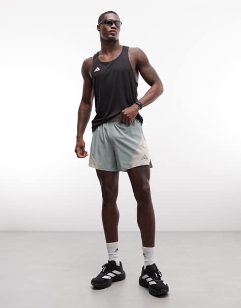 adidas Running – ADI365 – Salviagröna shorts - view 1