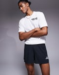 [adidas performance] adidas Running adi365 shorts in black S black
