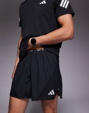 adidas Running adi365 shorts in black