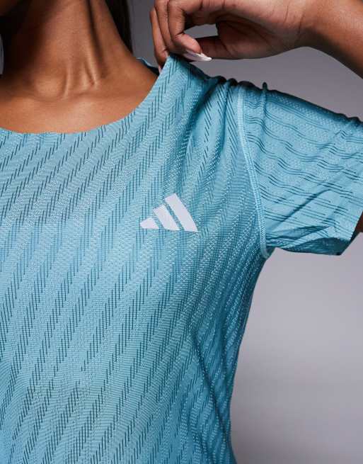 adidas Running – adi365 – T-Shirt in Petrol mit Print, 3 von 4