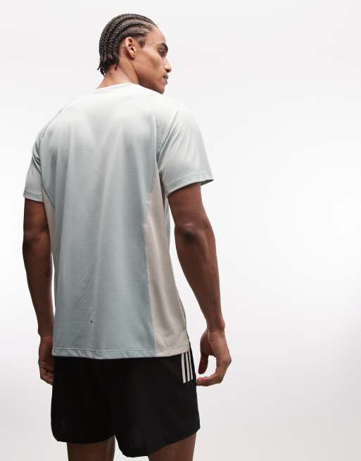adidas Running ADI365 t-shirt in sage, 3 of 5