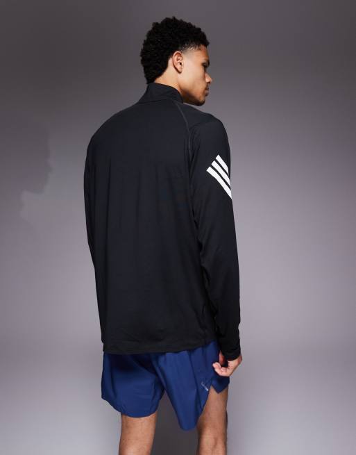 adidas Running adi365 top in black, 3 of 5