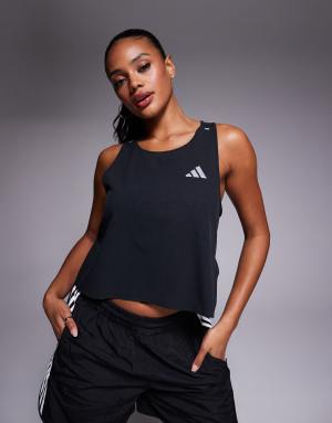 adidas Running adi365 vest in black