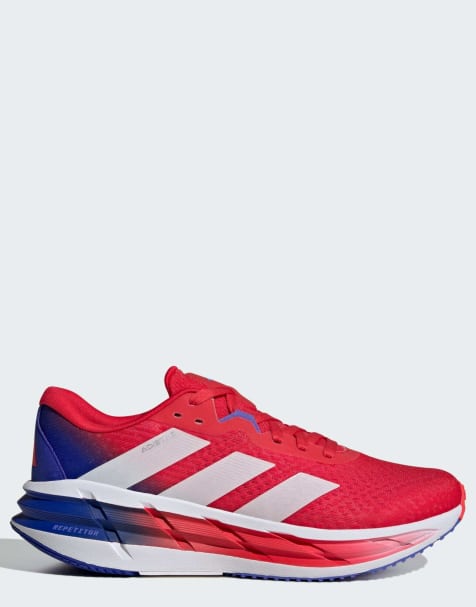 adidas Running – Adistar 3 – Czerwono-niebieskie buty sportowe - view 1