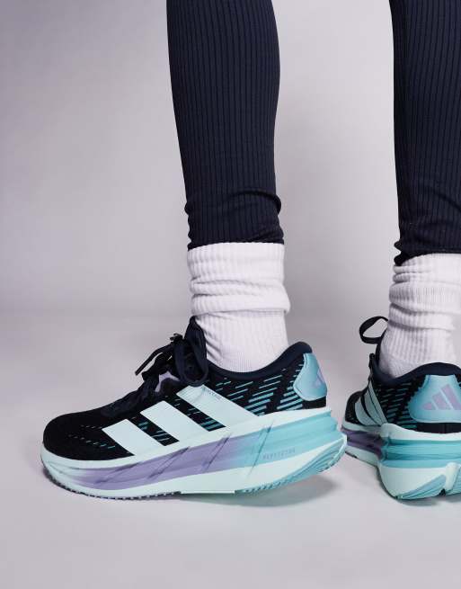 adidas Running – Adistar 4 – Granatowo-niebieskie buty sportowe, 5 z 5