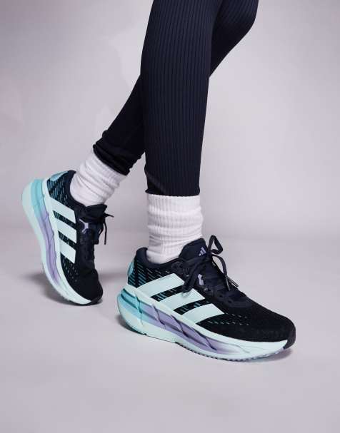 adidas – Running Adistar 4 – Marinblå och blå träningsskor - view 1