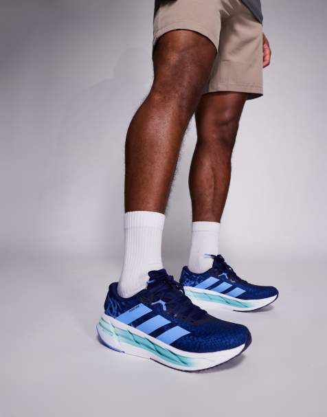 adidas Running – Adistar 4 – Sneaker in Blau und Weiß - view 1