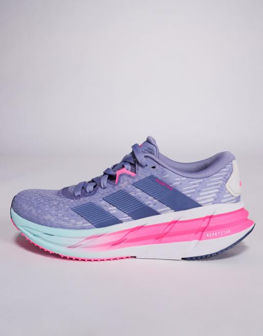 adidas Running Adistar 4 trainers in purple and pink | ASOS