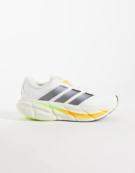 adidas Running - Adistar 5 - Sneakers bianche e arancioni sfumate - view 1