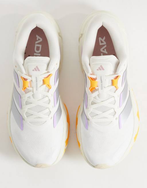 adidas Running Adistar 5 sneakers i sølv og orange, 2 af 5