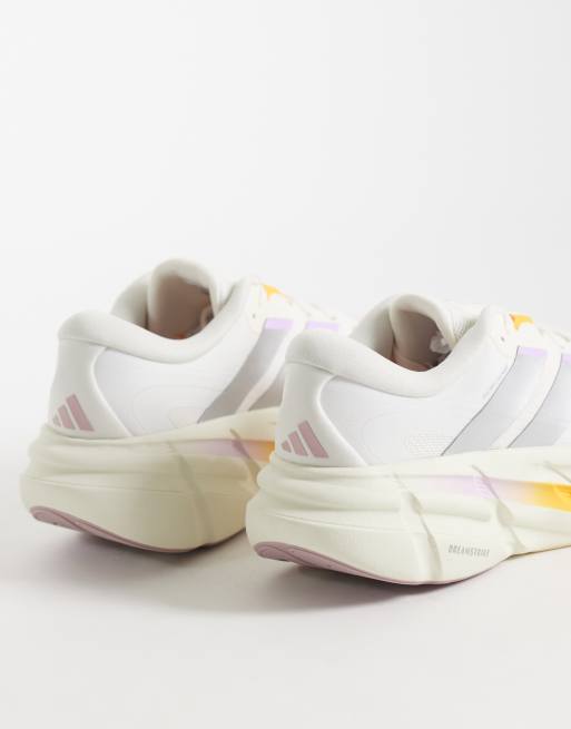 adidas Running Adistar 5 sneakers i sølv og orange, 4 af 5