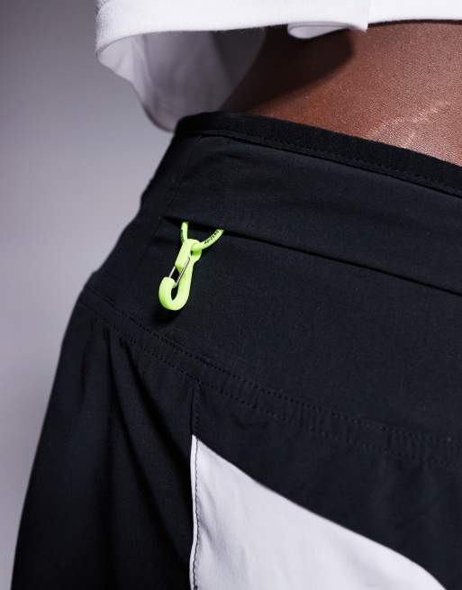 adidas Running Adizero 3" shorts with side 3 stripes in black, 2 of 5