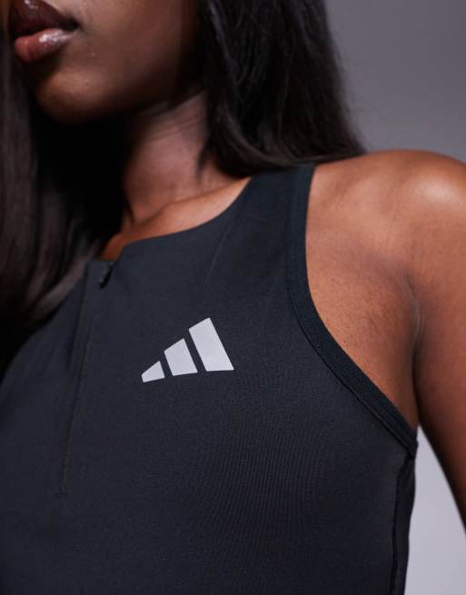adidas Running – Adizero All In One – T-Shirt in Schwarz, 2 von 4