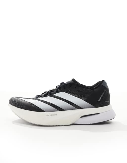 adidas Running Adizero Boston 13 EQT shoes in core black / cloud white / gre , 2 of 5