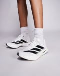 [adidas performance] adidas Running Adizero Boston 13 in white and black 36 Ftwr white/core black