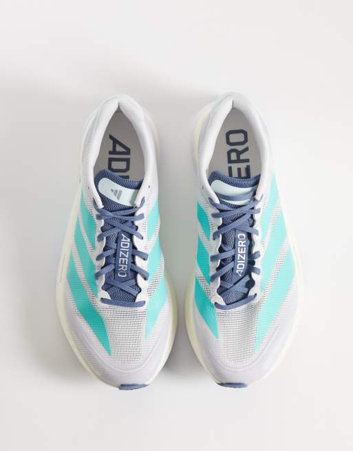 adidas Running – Adizero Boston 13 – Lauf-Sneaker in Grau und Blau, 2 von 5