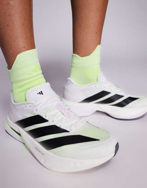 adidas Running – Adizero Boston 13 – Laufschuhe in Weiß und Schwarz, 5 von 5