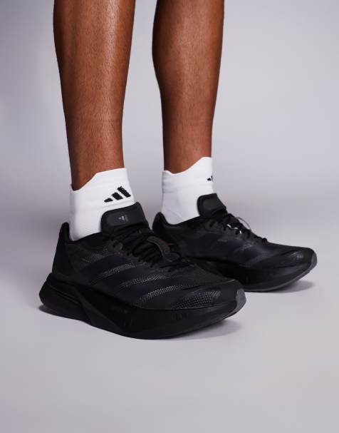 adidas Running - Adizero Boston 13 - Sneakers i tredobbelt sort - view 1