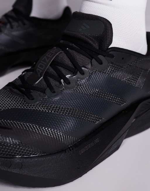 adidas Running - Adizero Boston 13 - Sneakers i tredobbelt sort, 4 af 5