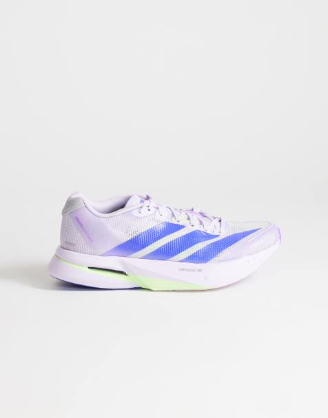 adidas Running - Adizero Boston 13 - Sneakers viola e verdi - view 1