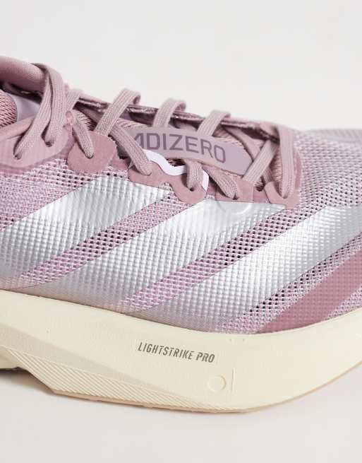 adidas Running Adizero Boston 13 trainers in blue and white, 2 of 5