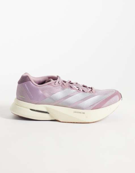 adidas Running Adizero Boston 13 trainers in lilac - view 1