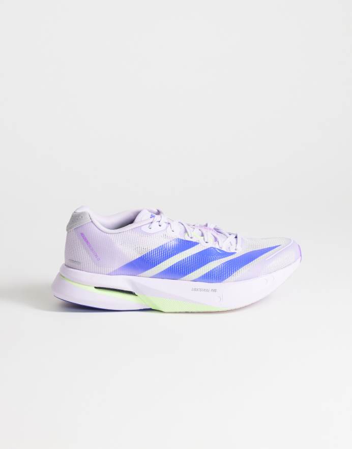 adidas Running - Adizero Boston 13 - Zapatillas de deporte moradas y verdes