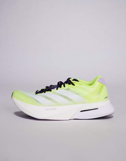 adidas Running – Adizero Boston 13 – Żółte buty sportowe, 2 z 5