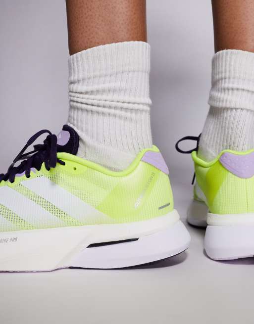 adidas Running – Adizero Boston 13 – Żółte buty sportowe, 5 z 5