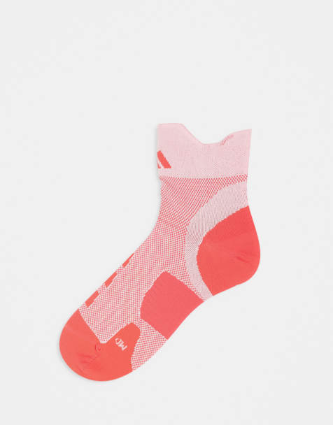 adidas Running - Adizero - Calzini rosso fluo - view 1