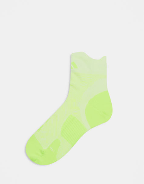 adidas Running - Adizero - Chaussettes - Vert fluo - view 1