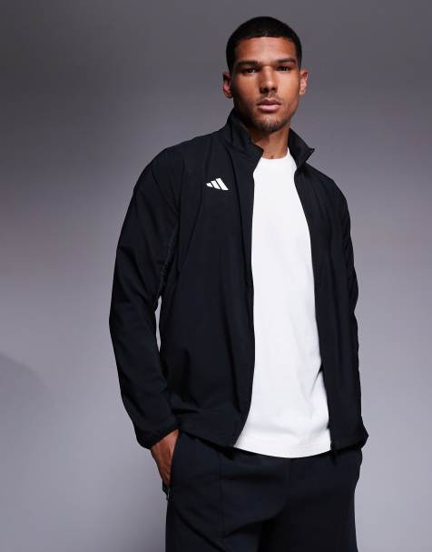 adidas Running Adizero jacket in black