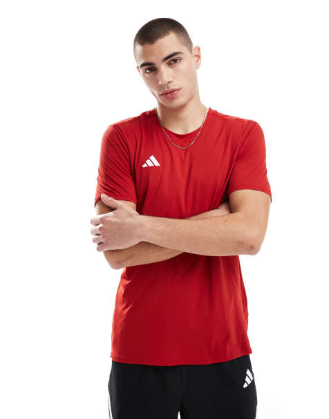 adidas Running – Adizero – Czerwony T-shirt - view 1