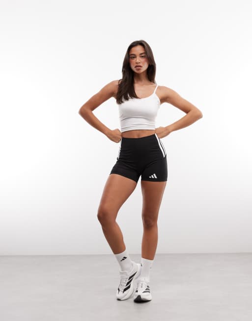 adidas Running Adizero enge Shorts in Schwarz, 3 von 5