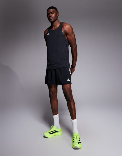 adidas - Running Adizero Essentials - Canotta nera, 2 di 5